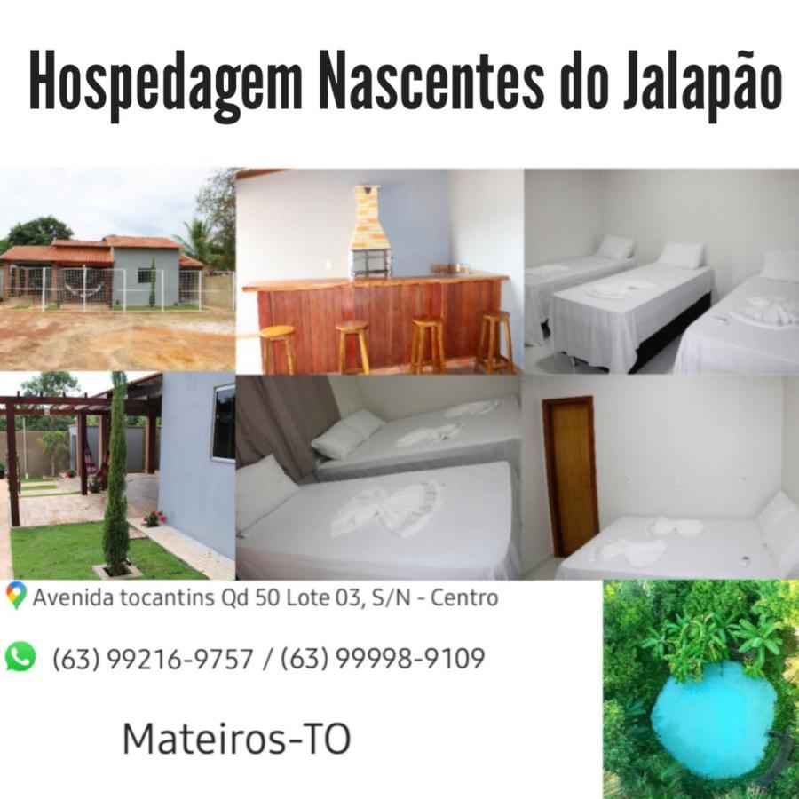 Hospedagem Nascentes Do Jalapao Mateiros Eksteriør billede